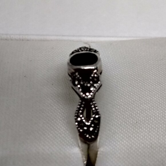 Black onyx ring & bracelet set . - Picture 2 of 7